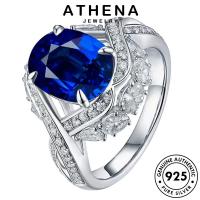 ATHENA JEWELRY เครื่องประดับ ทับทิม แท้ เกาหลี หรูหรา 925 ผู้หญิง แหวน เครื่องประดับ เงิน Silver ต้นฉบับ แฟชั่น R1706