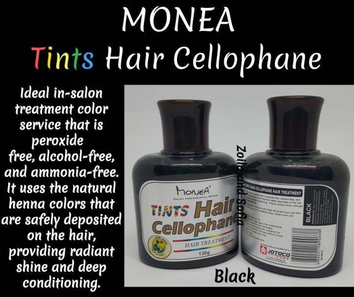 Monea Tints Hair Cellophane Black 130g Lazada PH