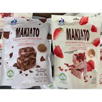 มาใหม่ มาคาโต สตรอเบอร์รรี่Makiato Macchiato strawberry Crisp by Twinfish 150 กรัม