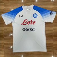 2022 2023 ล่าสุด เสื้อกีฬาแขนสั้น ลายทีมชาติฟุตบอล Naples away jersey S-XXL 22-23 ชุดเยือน AAA แบบแห้งเร็ว