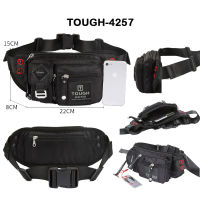 กระเป๋า TOUGH  T-4257 กระเป๋าคาดเอว กระเป๋าสะพาย กันน้ำ Tough Army