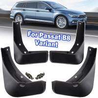 ชุดด้านหน้าด้านหลังสำหรับ VW Passat B8 B8.5 3G Estate Variant 2016-2021 Mud Flaps Mudflaps Splash Guards Mudguards 2017 2018 2019 2020