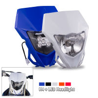 ไฟหน้ารถจักรยานยนต์ LED ไฟหน้าสำหรับ YAMAHA WR250F 2015-2019 WR450F WR 250F 450F WRF MX Enduro Dirt Pit Bike H4โคมไฟ