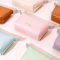 New Portable Cosmetic Storage Bag Fashion PU Makeup Bag Outdoor Travel Organizer Bag Wash Bag Toiletry Bag for Women 【AUG】