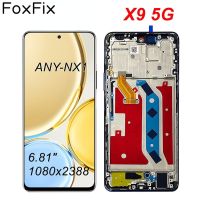 หน้าจอ Foxfix เพื่อเป็นเกียรติ X9แผงจอแสดงผล LCD แบบสัมผัสหน้าจอ5G พร้อม ANY-NX1อะไหล่ซ่อมเปลี่ยนชิ้นส่วนกรอบ