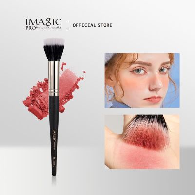 IMAGIC Single Blush Brush Loose Powder Contouring Highlighter Brush Soft Fiber Hair Make Up Tool Professional Beauty Brushes Makeup Brushes Sets