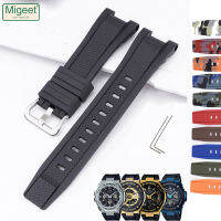 Migeet สายนาฬิกาข้อมืออะไหล่ยางกันน้ำพร้อมเครื่องมือ,GST-S110 GST-W300 G-Shock สำหรับผู้ชาย GST-W110 S100G