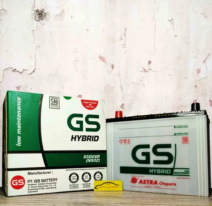 AKI GS ASTRA HYBRID N50Z ACCU AKI GS HYBRID MITSUBISHI FUSO TERANO