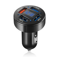 66W 4พอร์ต USB Car Charger Fast Charging สำหรับ Citroen C1 C2 C3 C4 C5 C6 C8 C4L DS3 DS4 DS5 DS5LS DS6