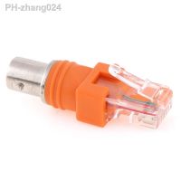 1pcs BNC Female to RJ45 Male Coaxial Coax Barrel Coupler Adapter RJ45 to RF Connector New