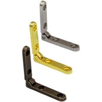 100pcs 90 Degree Hinges Zinc Alloy Spring Hinge For Wooden Box Gift Wine Jewellery Case Cabinet Furniture Hardware Accessories