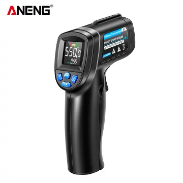 Industrial Handheld Pyrometer Meter Digital Temperature Gun IR Infrared  Thermometer Non-Contact Thermal Heat Sensor 