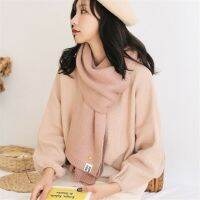 [A Flexible] FashionScarf สำหรับผู้หญิง HighWarm ผ้าพันคอแคชเมียร์ยาวห่อ ShawlKnit Pashmina