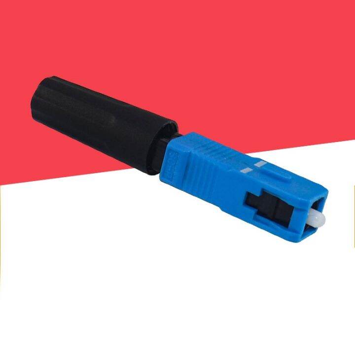 10pcs-embedded-sc-upc-fiber-optic-quick-connector-fiber-optic-sc-quick-connector-easy-installation