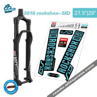 2018 Rockshox SID จักรยานเสือภูเขาด้านหน้าส้อม D Ecals จักรยานด้านหน้าส้อมสติ๊กเกอร์