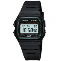 CASIO นาฬิกาข้อมือ สายยาง รุ่น F-91W-1DG, F-91W-3DG, F-91WG-9QDF, F-91W