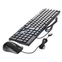 45 DEGREE Keyboard (2in1) USB (X-340) Black