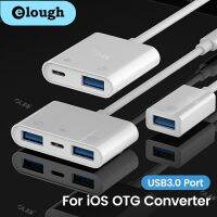 Elough 3 In 1อะแดปเตอร์เสียงสำหรับ 14 13 12 11 Pro Max XXS 8Pin Audio &amp; Charging Converter USB To Lightning Audio Splitter