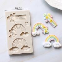 Balloons Clouds Rainbow Moon Sun  Cake Mold Fondant Cake tool for Kitchen Baking Decoration Mould Bread  Cake Cookie Accessories