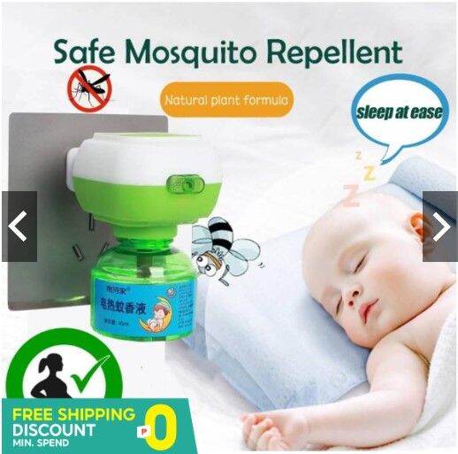 TFL Electric Mosquito Coil Liquid Repellant Odorless Gentle Non Toxic