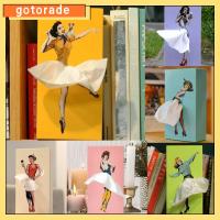 GOTORADE เรโทร กล่องกระดาษทิชชูหญิงสาวที่ดีงาม กันน้ำกันน้ำได้ ที่ใส่ผ้าเช็ดปาก กล่องทิชชู่ ของขวัญสำหรับเด็ก เครื่องประดับงานหัตถกรรม กล่องกระดาษทิชชูตลกๆสำหรับเด็ก ของใช้ในครัวเรือน