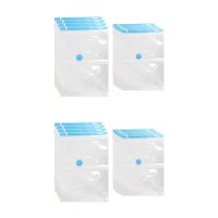 Vacuum Bag 20 Pieces Set 2 Sizes 12 Pieces 40X60 and 8 Pieces 60X80 for Storing Clothes, and Bed Linen Vacuum Bag