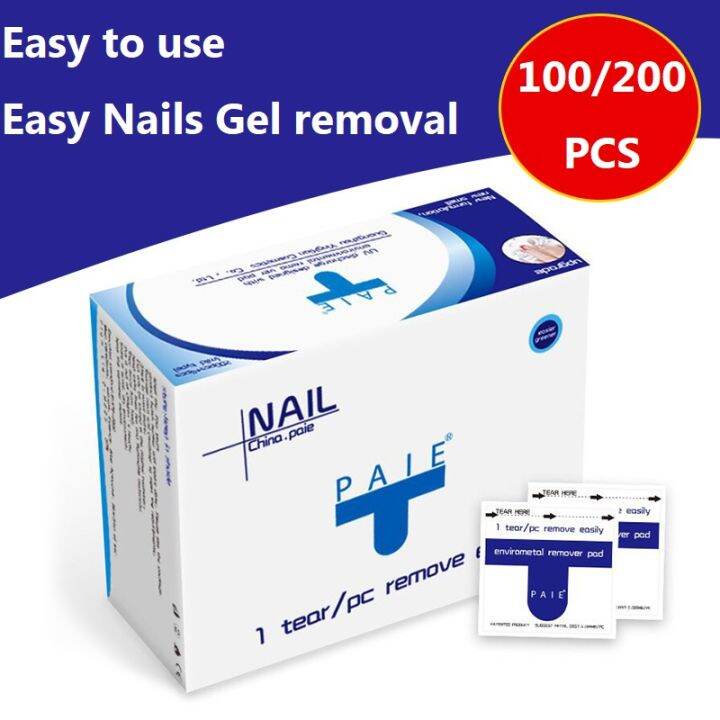 【New product! 】100/200pcs Nail Polish Remover Nail Polish Remover