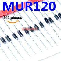 100pcs MUR120 MUR120RLG MUR120RL MUR120R DO-41 Fast Recovery Diode 1A 200V