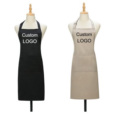Personalized Womens Kitchen Apron for Woman Men Chef Work Apron for Grill Restaurant Bar Cafes Beauty Nails Studios Logo Design Aprons