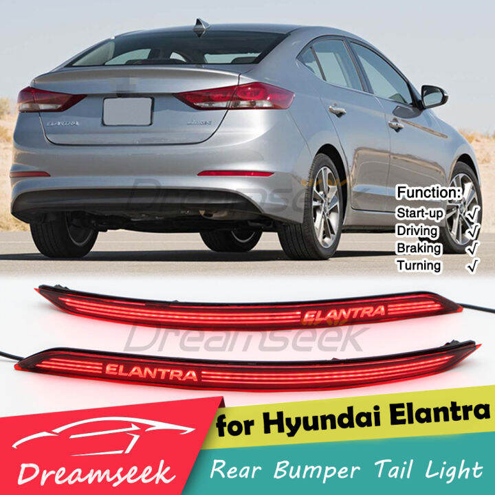 LED Reflector Rear Bumper Tail Light for Hyundai Elantra / Avante AD ...