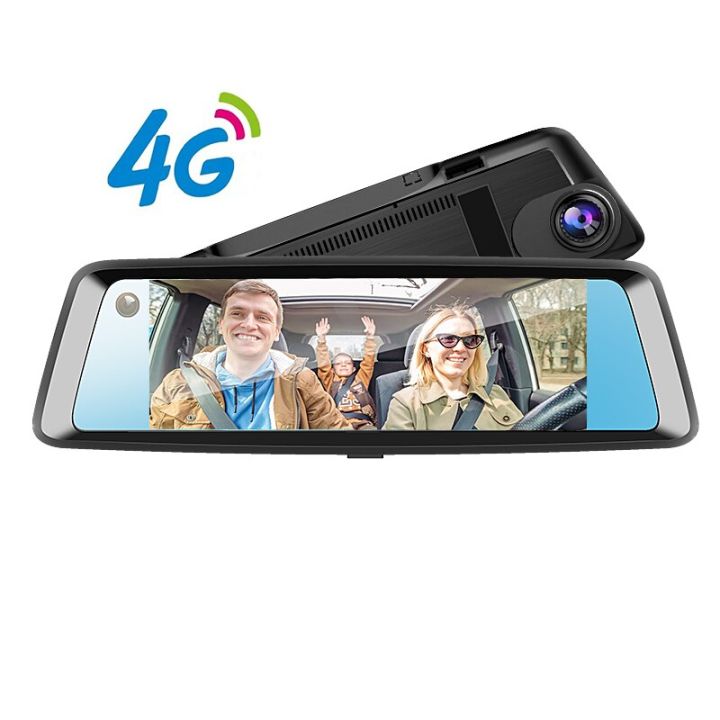 กล้องติดรถยนต์4g-กล้อง-hd-เต็มรูปแบบ-dvr-ติดรถยนต์กระจกมองหลัง1080p-สำหรับติดเครื่องบันทึกวีดีโอกล้องติดรถยนต์แบบคู่กล่องดำ