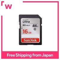 การ์ด SDHC ที่รองรับ SanDisk 16GB /Uhs Speed Class1 (Class10) SDSDUSC-016G-JNJIN