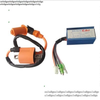 ขดลวดติดไฟ CDI ประสิทธิภาพสำหรับสกู๊ตเตอร์1E40QMB 2จังหวะรถมอเตอร์ไซค์3KJ JOG50 JOG90 Vento ZIP Keeway เฮอริเคน Ce1n3g LS49