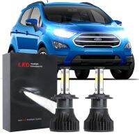 FOR Ford ECOSPORT year 2012-2017(Head Lamp) - 2pc  LED Headlight 6000K Bulbs Kit Replace Halogen