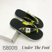 Dép Sneaker Buzz đen quai quân đội quai vải xỏ ngón chính hãng-1SB0019