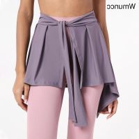 COD ♕ The Monolopy Shop28dfgs8dgs Wmuncc Sports Skirt Fitness Yoga Cover Buttocks Slim Dance Ballet Short Skirt Yoga Clothes