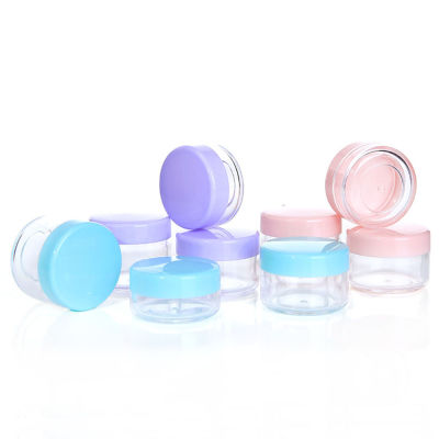 20g 10g Makeup Transparent Bead Portable Round Cosmetics 15g Bottle Nail Art Container Case Cosmetic Jar