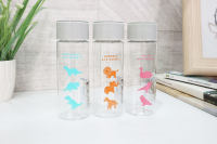 Water Bottle ขวดน้ำดื่มพลาสติก ลายHungry JP Quality 165ml 4x4x13 cm