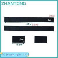 ZHANTONG 4ชิ้นเข็มขัดท้ายรถยนต์เก็บของสีดำแบบคงที่สายรัดเทปไนลอนห่วงอุปกรณ์เสริมรถยนต์ออแกไนเซอร์จัดเก็บ