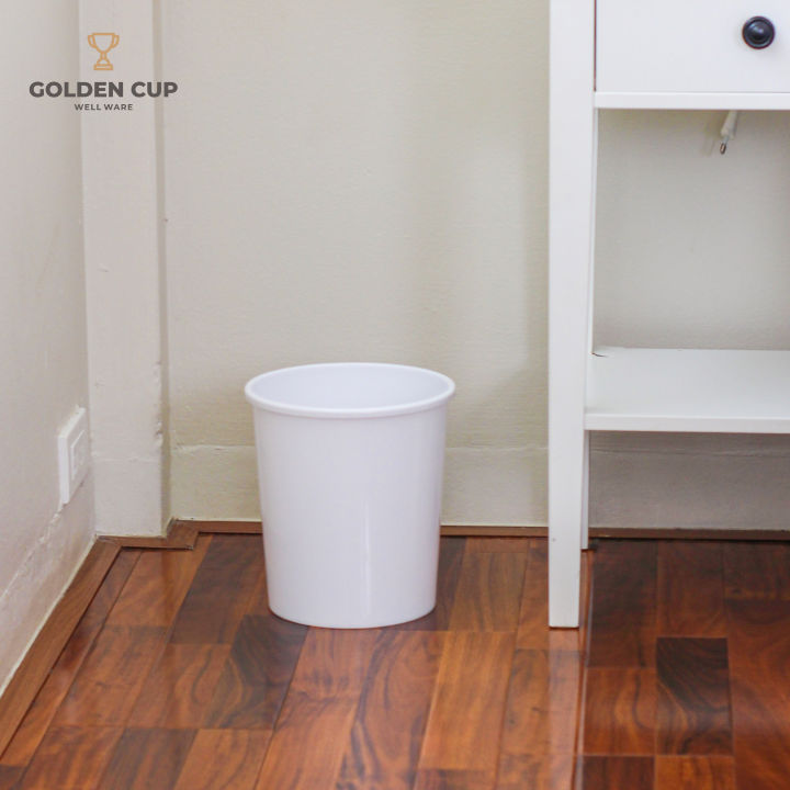 golden-cup-ถังขยะ-ถังใส่ของ-ถังขยะกลม-ถังใส่ของใช้ต่างๆ-ag215