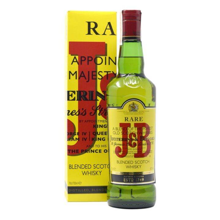 J&B Rare - 700ml | Blended Scotch Whisky | Lazada PH