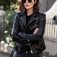 Fashion Faux Leather Moto Biker Zipper Winter Jacket Women 2022 Punk Streetwear Coats Long Sleeve Casual Jackets New Veste Femme