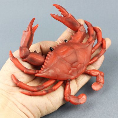 Plastic Simulation Mini Crab Models Kids Emulation Animal Toys Gifts Crab Mini Small Toys Simulation Model For Crabs Funny