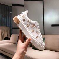 Little White Shoes Women 2021 Spring New Style Heightening Couple Embroidery Womens Casual Sports