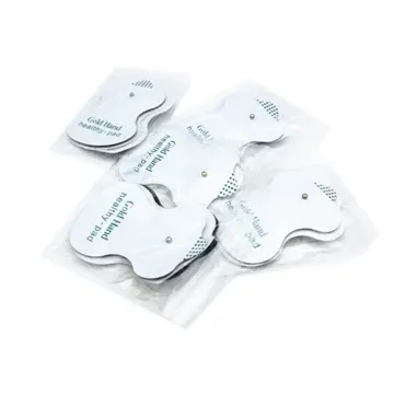 10Pcs 5*5cm Adhesive Gel Tens Electrode Pads Sticker For Electric