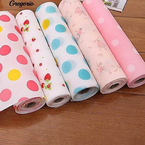 gregorio-300cm-polka-dots-ชั้นตู้กระดาษลิ้นชัก-liner-ครัวตาราง-mat