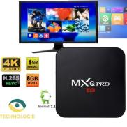 Android tivi box MXQ PRO 4K 5g-Wifi Quad Core Smart TV Box