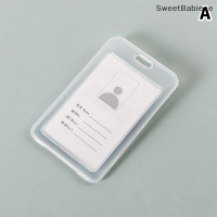 ✨[Sweet] ซองใส่บัตรแบบใสกันน้ำสำหรับผู้หญิงผู้ชายเคสใส่นามบัตรบัตรเครดิตธนาคารซองบัตรประจำตัวป้องกัน