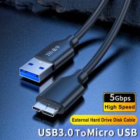 USB 3.0 To Micro B Cable 5GB Fast USB A Micro-B Data Cable for Samsung S5 Note 3 Nokia HDD External Hard Drive Disk Cameras Cord