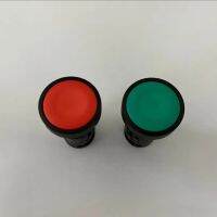 Plastic button switch AC220V 3A  LA37-E self resetting opening 22mm 1 NO 1 NC normally closed XB7-EA red green  white